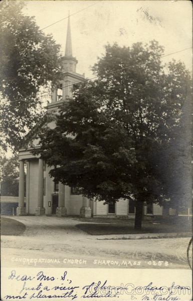 Congregational Church Sharon Massachusetts