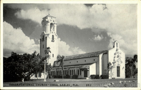 Congregational Church Coral Gables Florida