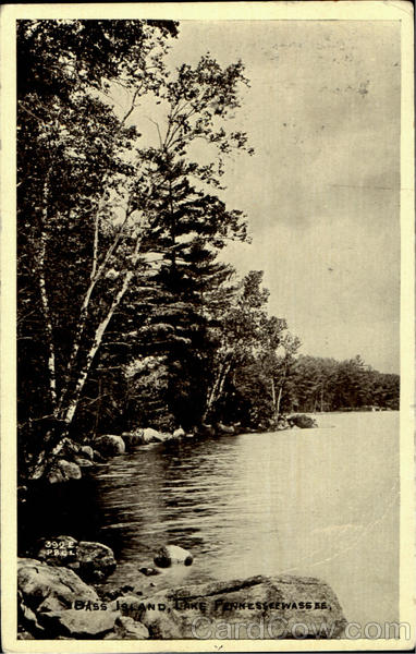Bass Island Lake Pennesseewassee Norway Maine