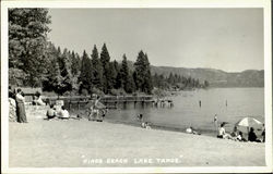 Kings Beach Lake Tahoe Postcard