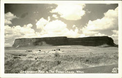 Steamboat Rock In The Grand Coulee Postcard