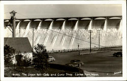 The Green Hut Coulee Dam, WA Postcard Postcard