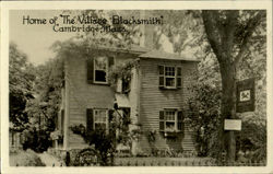 Home Of The Village Blacksmith Postcard