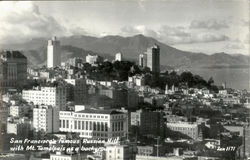 San Francisco's Famous Russian Hill Postcard