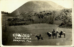 Cinder Cone Mt. Lassen Postcard