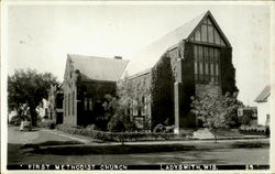 First Methodist Church Postcard