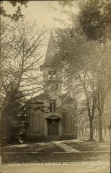 Congregational Church North Collins, NY Postcard Postcard