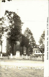 St. James Catholic Church Postcard
