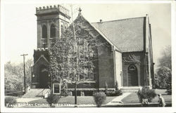 First Baptist Church Postcard