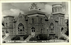First Methodist Church Postcard
