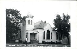 First Baptist Church Postcard