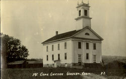 1St Congregational Church Granby, CT Postcard Postcard