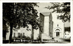 First Baptist Church Postcard