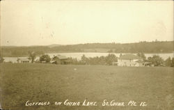 Cottages On China Lake Postcard