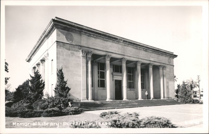 Memorial Library, Port Arthur Texas