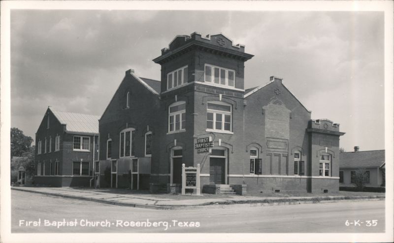 First Baptist Church Rosenberg Texas