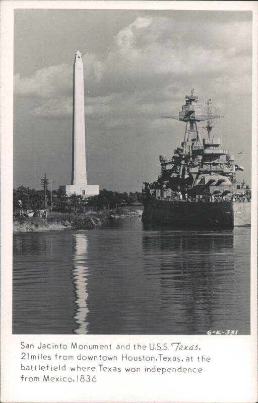 San Jacinto Monument and USS Texas Battleship Houston