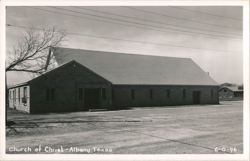Church of Christ Building, Albany Texas