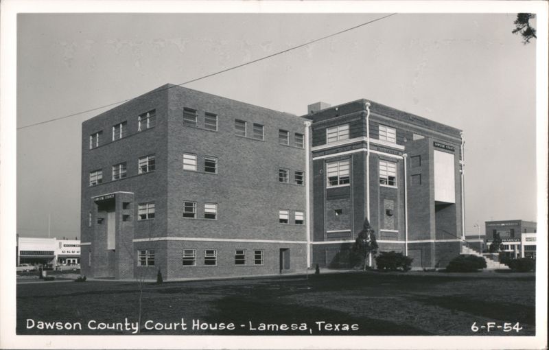Dawson County Court House Lamesa Texas