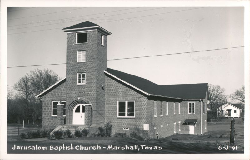 Jerusalem Baptist Church Marshall Texas