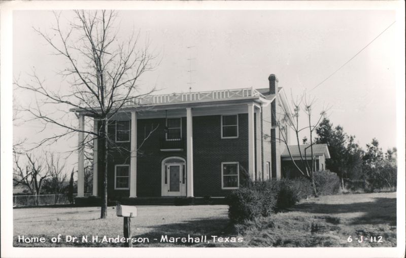 Home of Dr. N.H. Anderson Marshall Texas