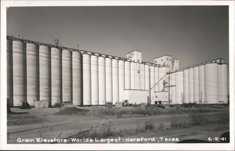 Grain Elevators - World's Largest Hereford Texas