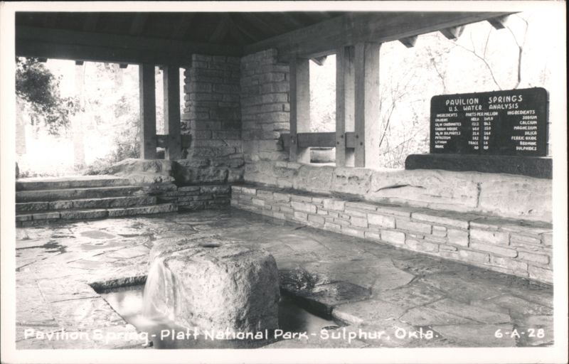 Pavilion Spring, Platt National Park, Sulphur, Oklahoma