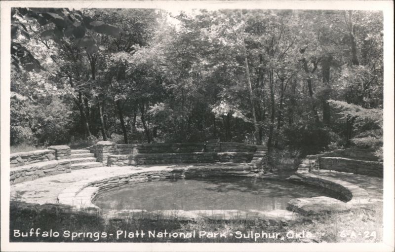 Buffalo Springs, Platt National Park Sulphur Oklahoma
