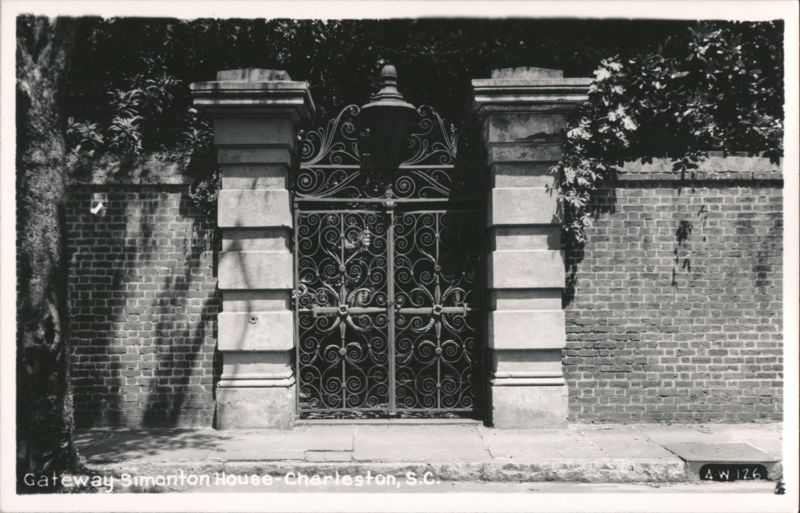 Gateway Simonton House Charleston South Carolina