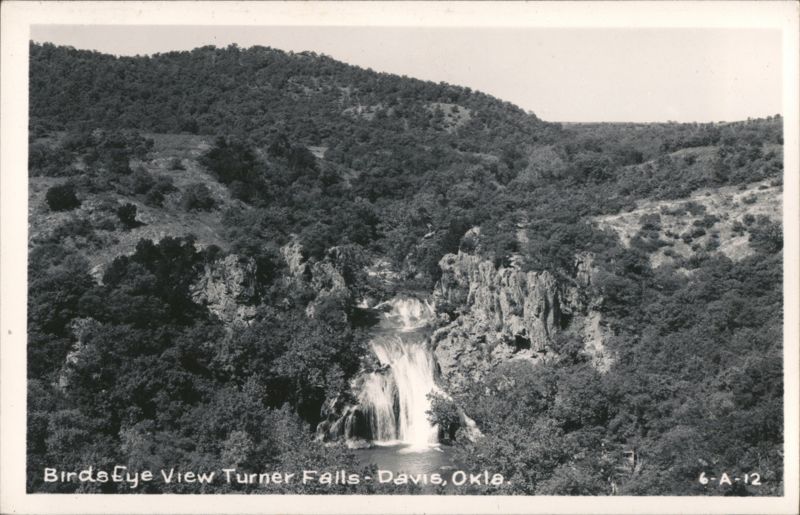Bird's-Eye View Turner Falls Davis Oklahoma