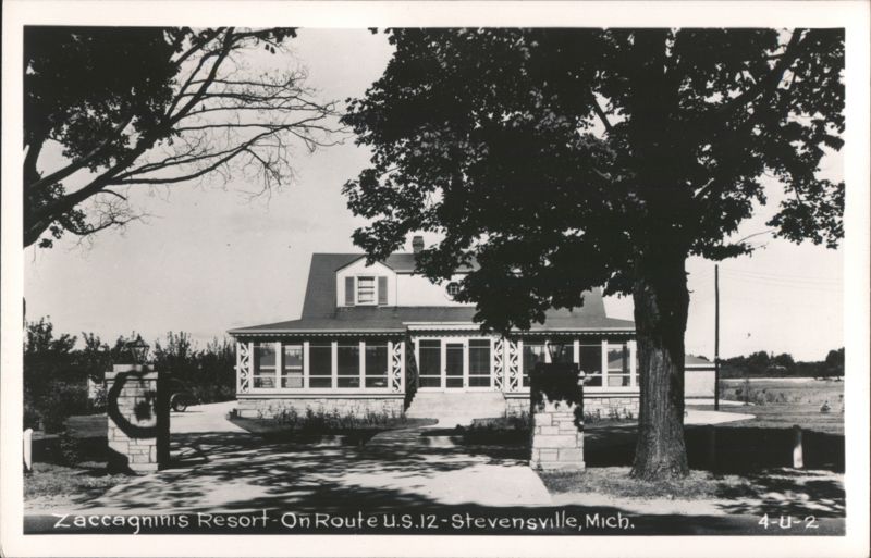 Zaccagninis Resort on Route U.S. 12, Stevensville, Michigan