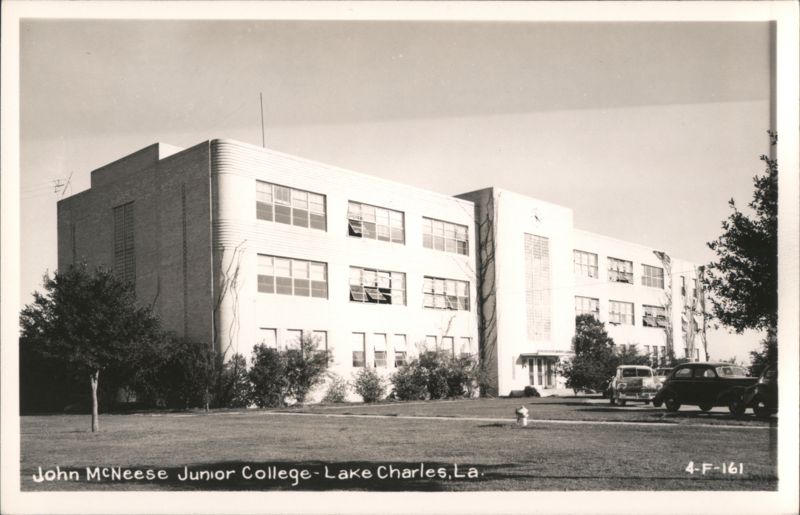 John McNeese Junior College Building View Lake Charles Louisiana