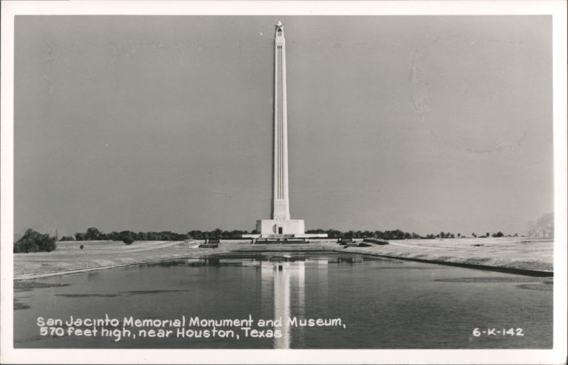San Jacinto Memorial Monument and Museum, 570 feet high Houston Texas