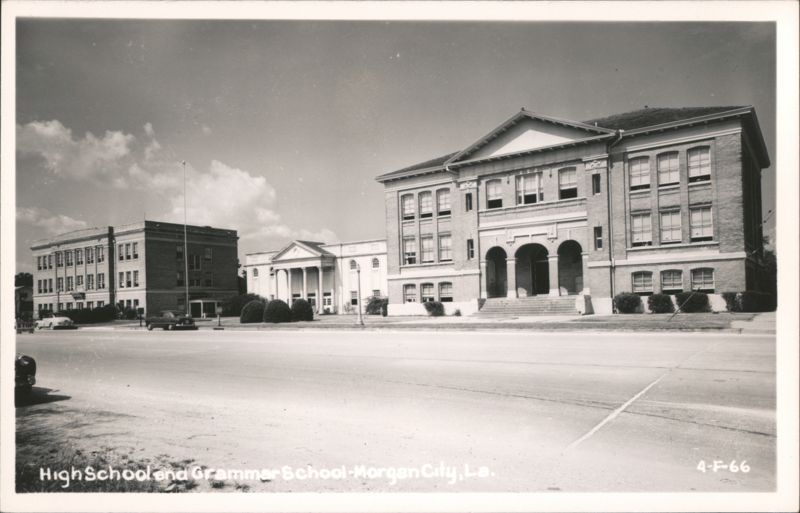High School and Grammar School, Morgan City Louisiana