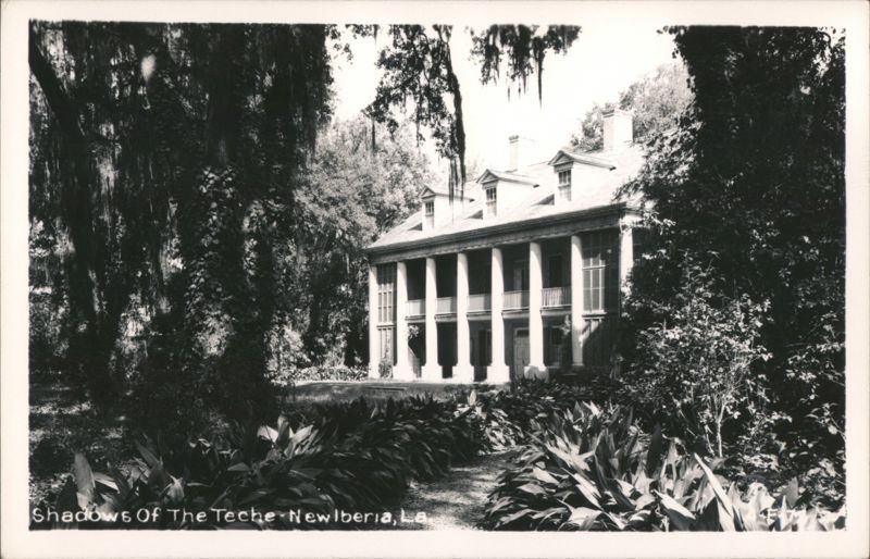 Shadows Of The Teche Plantation House, New Iberia Louisiana