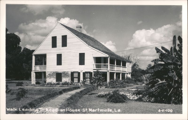 Walk Leading To Acadian House Saint Martinville Louisiana