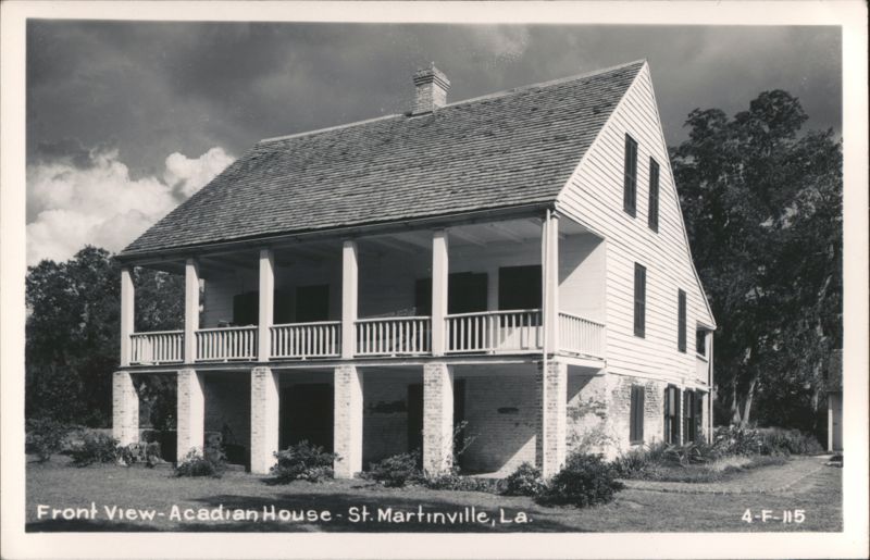 Front View - Acadian House Saint Martinville Louisiana