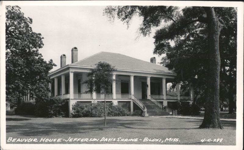 Beauvoir House - Jefferson Davis Shrine Biloxi Mississippi