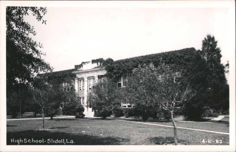 High School Building View Slidell Louisiana