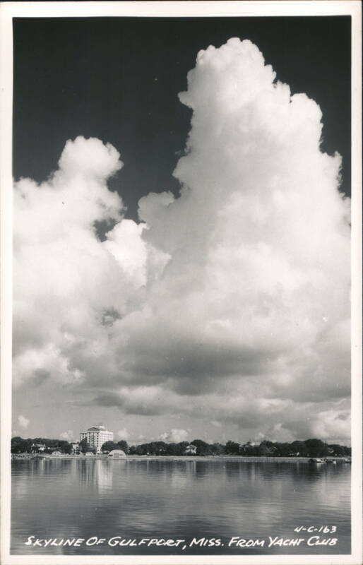 Skyline of Gulfport From Yacht Club Mississippi
