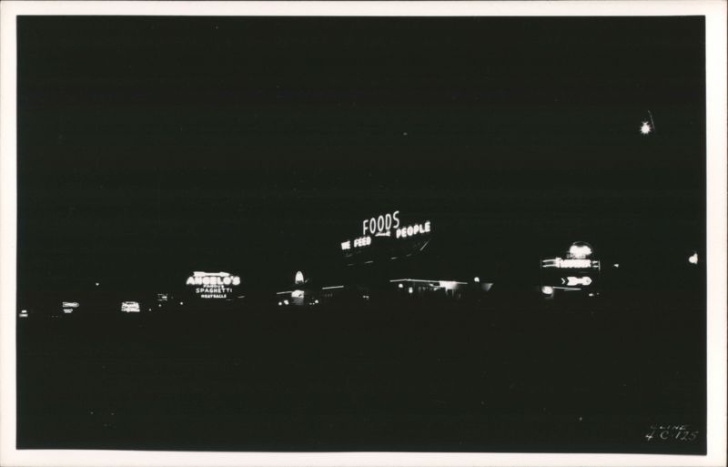 Angelo's We Feed the People at Night, West Beach Gulfport Mississippi