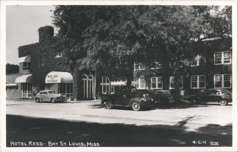 Hotel Reed with Vintage Cars, Bay St. Louis Bay Saint Louis Mississippi