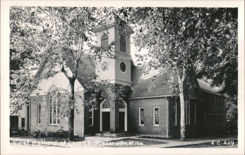 First Methodist Church, Poplarville, MS Mississippi