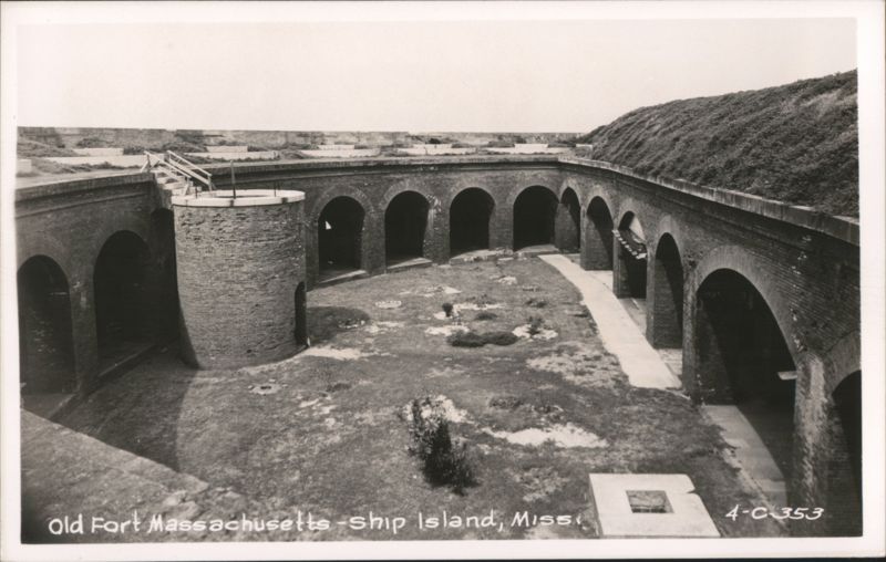 Old Fort Massachusetts - Ship Island Mississippi
