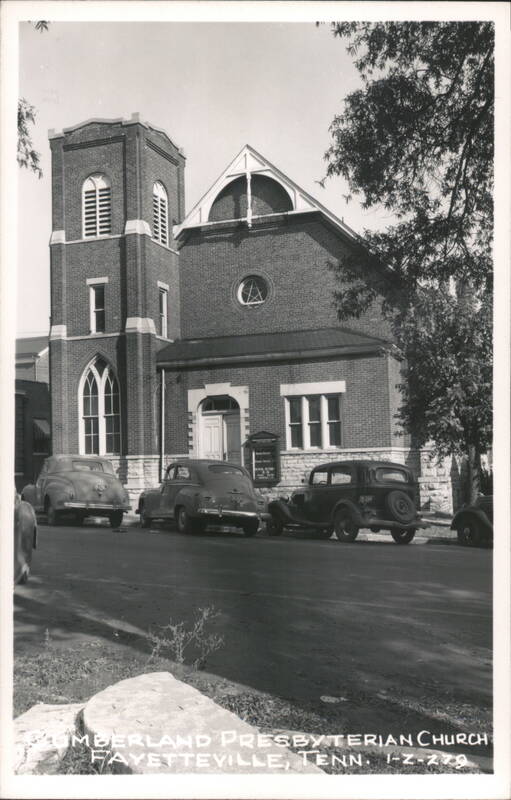 Cumberland Presbyterian Church, Fayetteville Tennessee