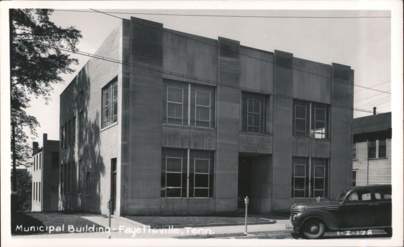 Municipal Building, Fayetteville, Tennessee