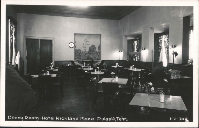 Dining Room - Hotel Richland Plaza Pulaski Tennessee