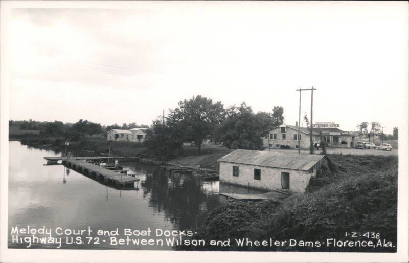 Melody Court and Boat Docks on Highway U.S. 72, Florence, AL Alabama