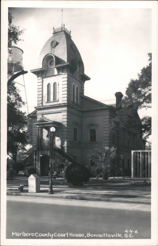 Marlboro County Court House Bennettsville South Carolina