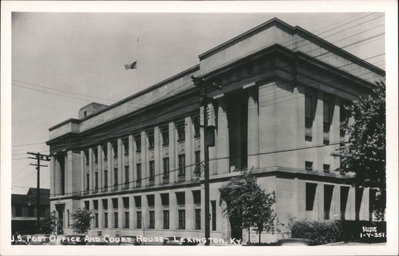U.S. Post Office and Court House, Lexington Kentucky